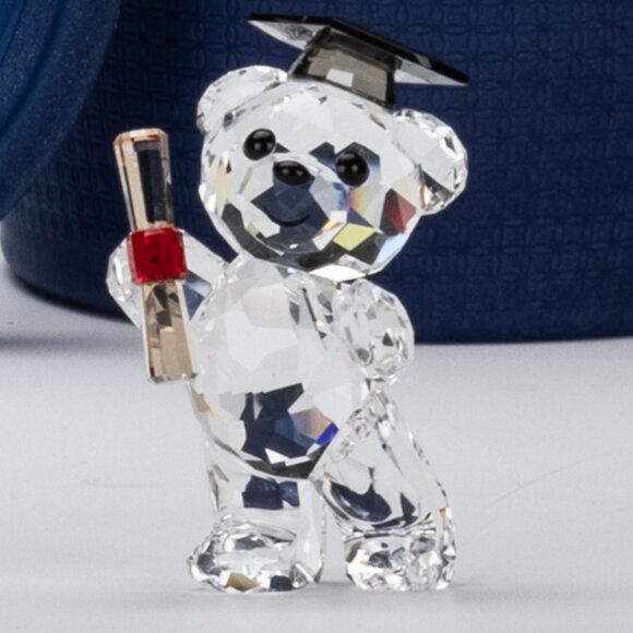 Swarovski Kris Bear Graduation New in Tube Perfect Gift DISCONTINUED - Picture 1 of 2